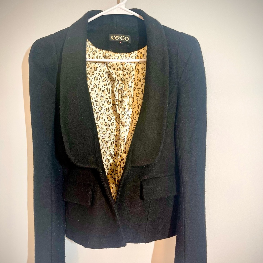 Woman’s Black Blazer
